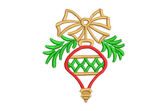 Christmas Ornament with Bow