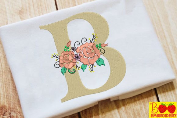 Letter B and Flower Review