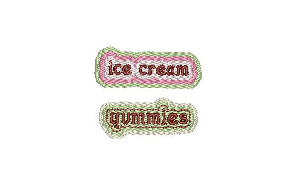 Yummies and Ice Cream Text Review